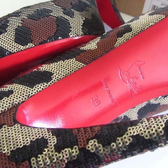 CHRISTIAN LOUBOUTIN Very Prive Paillettes 39 /9 US - Picture 8 of 8